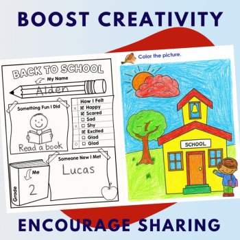 Back to School Decodable Poems & Phonics Activity Book | K-3 Literacy Packet, image 4