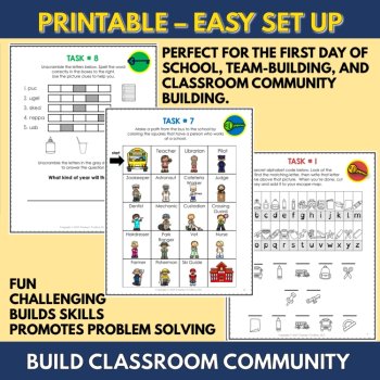 Back to School Escape Room Getting to Know You Icebreaker & Team Building Game, image 4