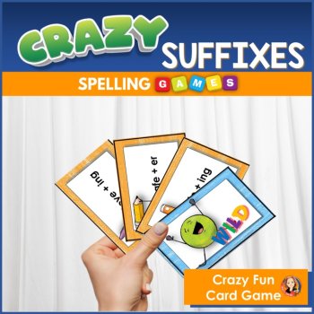 Editable Spelling Rules for Adding Suffixes Game with Flashcards, image 2
