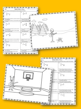 6th Grade Ratios & Unit Rates Color by Answer, image 3