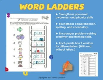Consonant Blend Decodable Worksheets and Phonics Puzzles, image 2