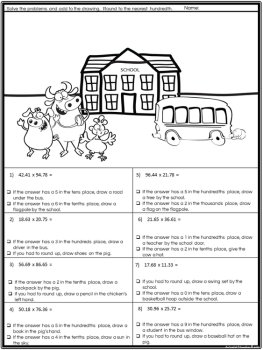 Decimal Operations Multiplying and Dividing Decimals Coloring Activity, image 2