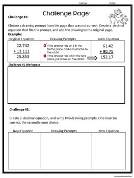 Decimal Operations Multiplying and Dividing Decimals Coloring Activity, image 4