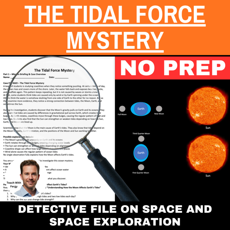 The Tidal Force Mystery - Space Activity | How the Sun and Moon Affect Tides