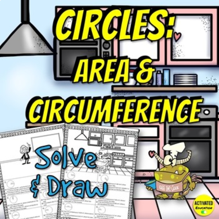 Circumference & Area of Circles Color by Answer