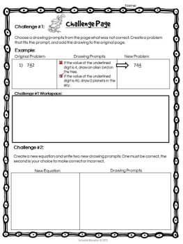 Halloween Large Number Place Value Color By Answer, image 4
