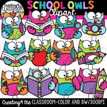 Mystery Mix Variety Bundle #1 - Creating4 the Classroom Clipart, image 4