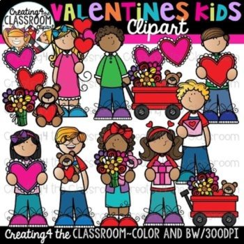 Valentine’s Variety Clipart Bundle- Valentines Day Clipart, image 4