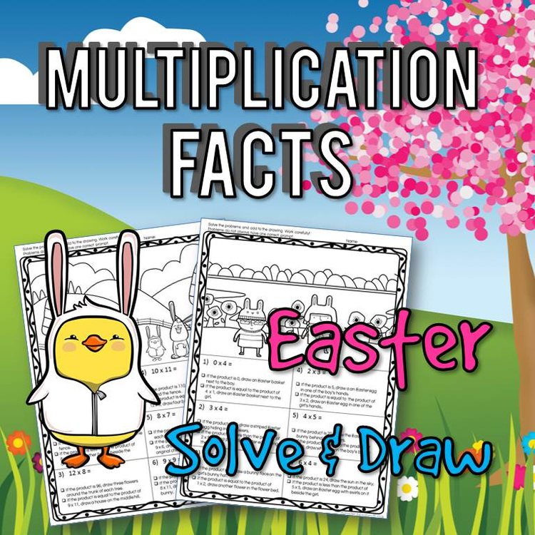 Easter Multiplication Facts