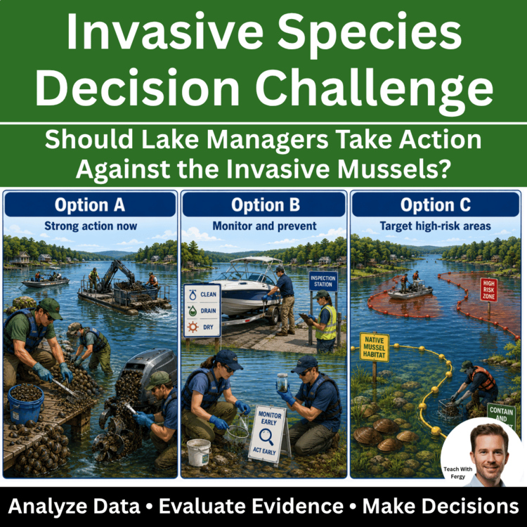 Invasive Species Ecology Decision Challenge Activity | Biodiversity & Ecosystems
