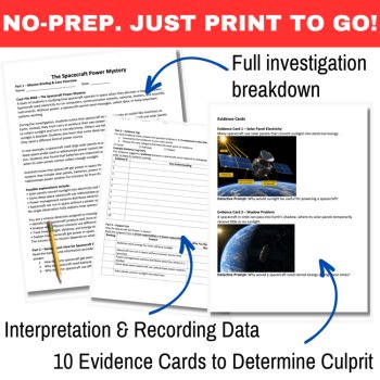 The Spacecraft Power Mystery - Space Activity | Solar Panels, Radioisotope Power, image 3