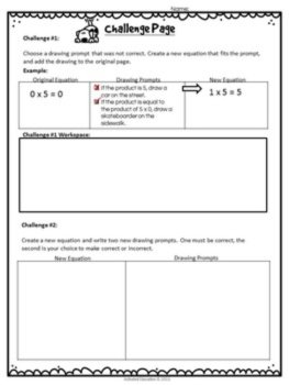 Multiplication Facts Solve & Draw | Multiplication Practice | No Prep Math, image 4
