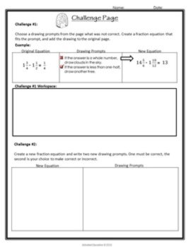 Autumn Fraction Operations Bundle, image 4