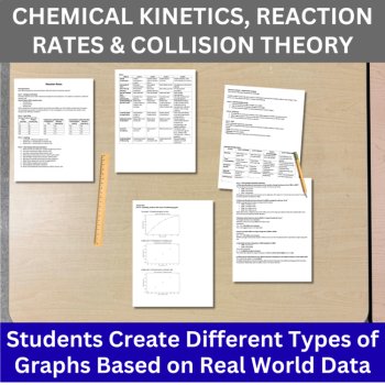Matter and Chemical Change Data Graphing Lab Bundle | HIGH SCHOOL, image 4