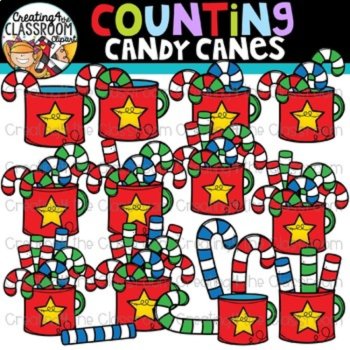 Christmas Counting Clipart Bundle {Christmas Clipart}, image 2