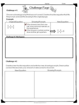 Multiply & Divide Fractions Solve & Draw | Creative Fraction Practice | No Prep, image 3