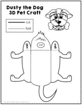 Dog Pet for your Desk Growth Mindset Activity and Craft, image 4