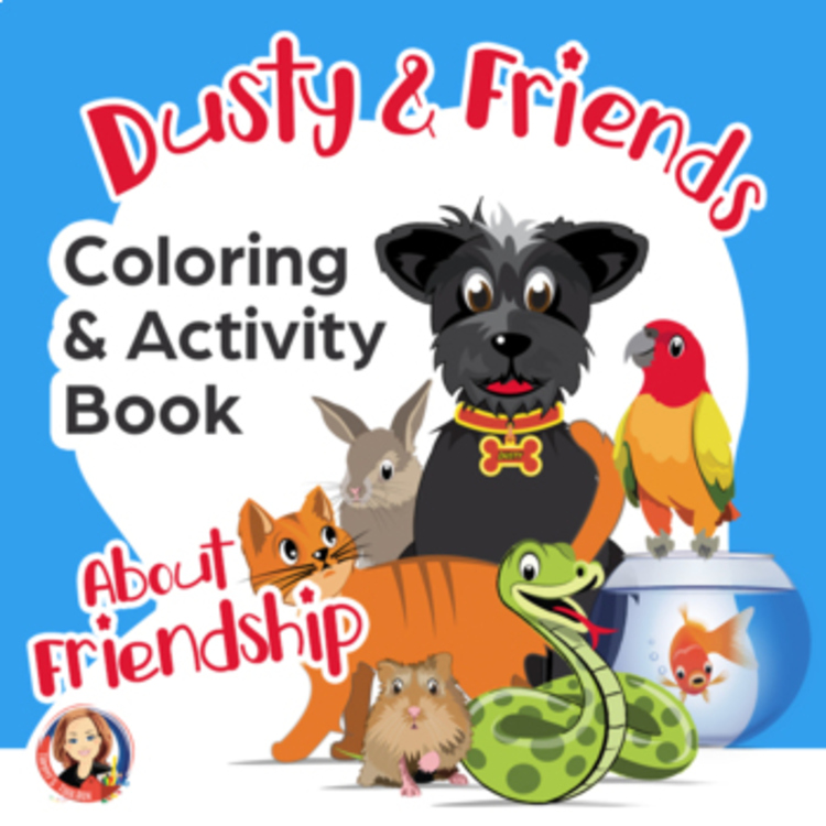 Growth Mindset Worksheets & Coloring Pages with Friendship Coloring & Games