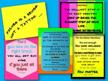 Motivational Growth Mindset Quote Posters, image 3