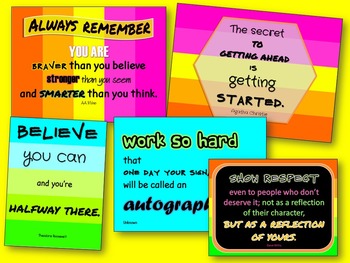 Motivational Growth Mindset Quote Posters, image 4