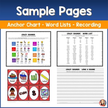 Long Vowel Sounds Card Game for Phonemic Awareness, image 4