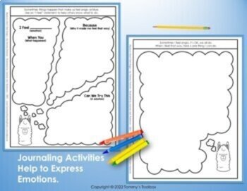 Free Anger Management and Social Emotional Learning Worksheets and Activities, image 3