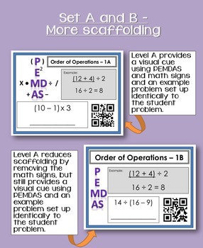 Order of Operations Task Cards, image 2