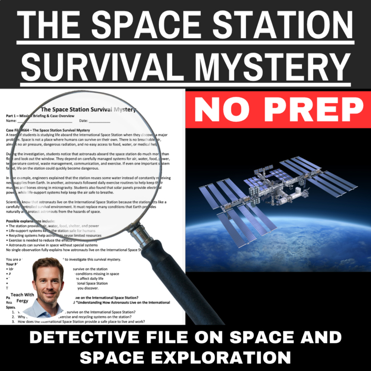 The Space Station Survival Mystery - Space Activity, International Space Station