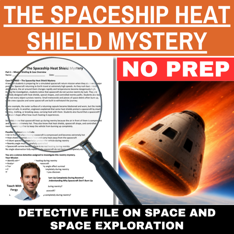 The Spaceship Heat Shield Mystery - Space Activity | Spacecraft Reentry