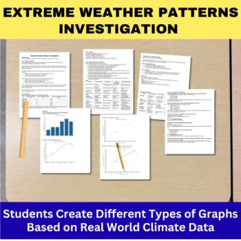 Climate Change Data Analysis & Long-Term Trends Graphing Bundle | HIGH SCHOOL, image 4