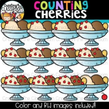 Fun Food 1 Counting Clipart Bundle {Counting clipart}, image 4