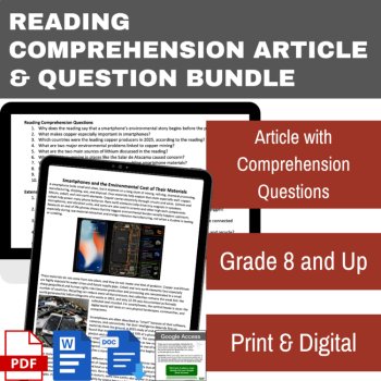 Smartphones and the Environmental Cost Reading | Grade 8 and Up, image 2