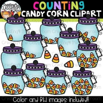 Halloween Counting Clipart Bundle {Halloween Clipart}, image 3