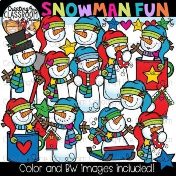 Winter Variety Clipart Bundle {Winter Clipart}, image 2