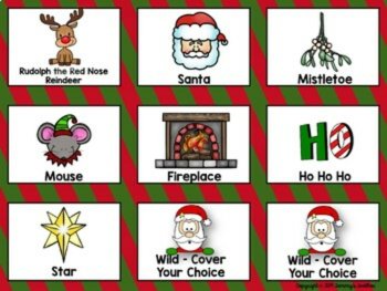 Christmas Holiday Bingo Game and Activities, image 3