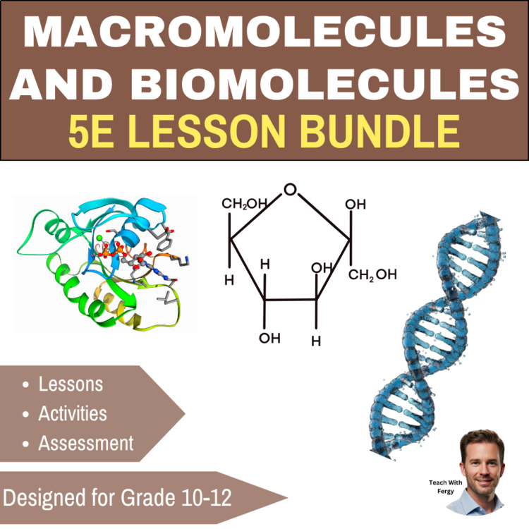 Macromolecules and Biomolecules 5E Lesson | Carbohydrates, Lipids, Proteins