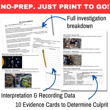 Space Exploration Detective Mystery Bundle | Astronomy Activities, Space Science, image 3