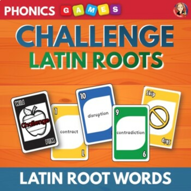 Latin Roots Word Game | Vocabulary & Word Attack Skills | Decode & Read to Win!
