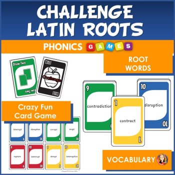 Latin Roots Word Game | Vocabulary & Word Attack Skills | Decode & Read to Win!, image 2