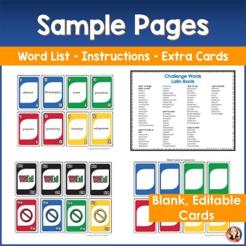Multisyllable Sight Word Card Game | High Frequency Word Practice & Fluency, image 4