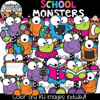 Halloween Clipart Bundle | Halloween Clipart Mega Pack | Classroom Clipart, image 2