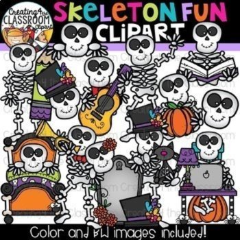 Halloween Clipart Bundle | Halloween Clipart Mega Pack | Classroom Clipart, image 3