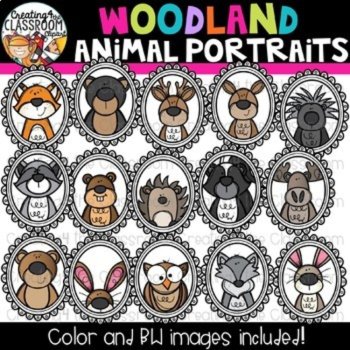 Woodland Animals Clipart Bundle {Woodland Animals Clipart}, image 3