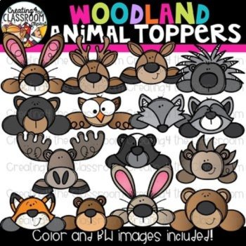 Woodland Animals Clipart Bundle {Woodland Animals Clipart}, image 4