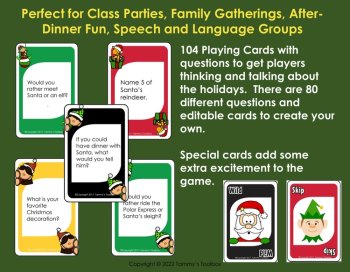 Christmas Holiday Card Game and Activities, image 2