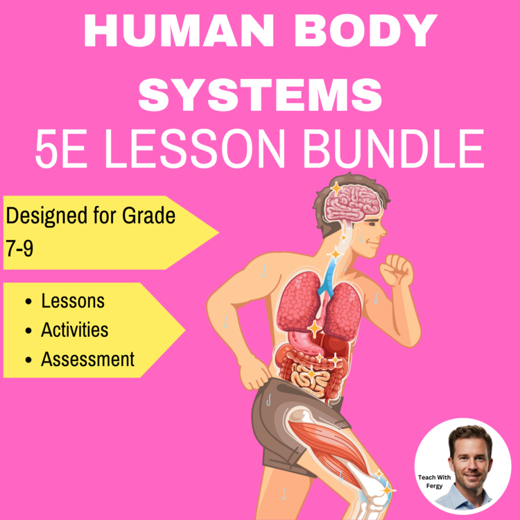 Human Body Systems - 5E Lesson Bundle | Cells, Tissues, Organs, Organ Systems