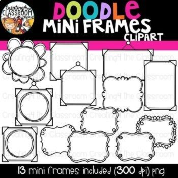 Doodle Fun Inspirations Clipart Bundle {Sellers Clipart}, image 3