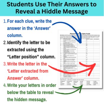 Physical Properties of Matter Cipher Puzzle - Chemistry Activity | Physical, image 3