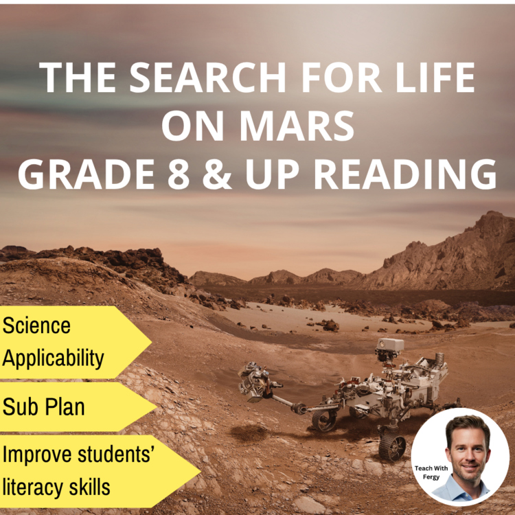 The Search for Life on Mars Reading | Mars Rover, Future Missions | Grade 8 & Up