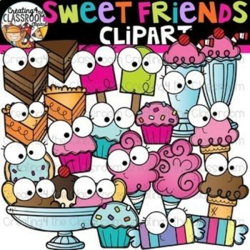 Food Friends Clipart Bundle {Foods that go together Clipart}, image 2
